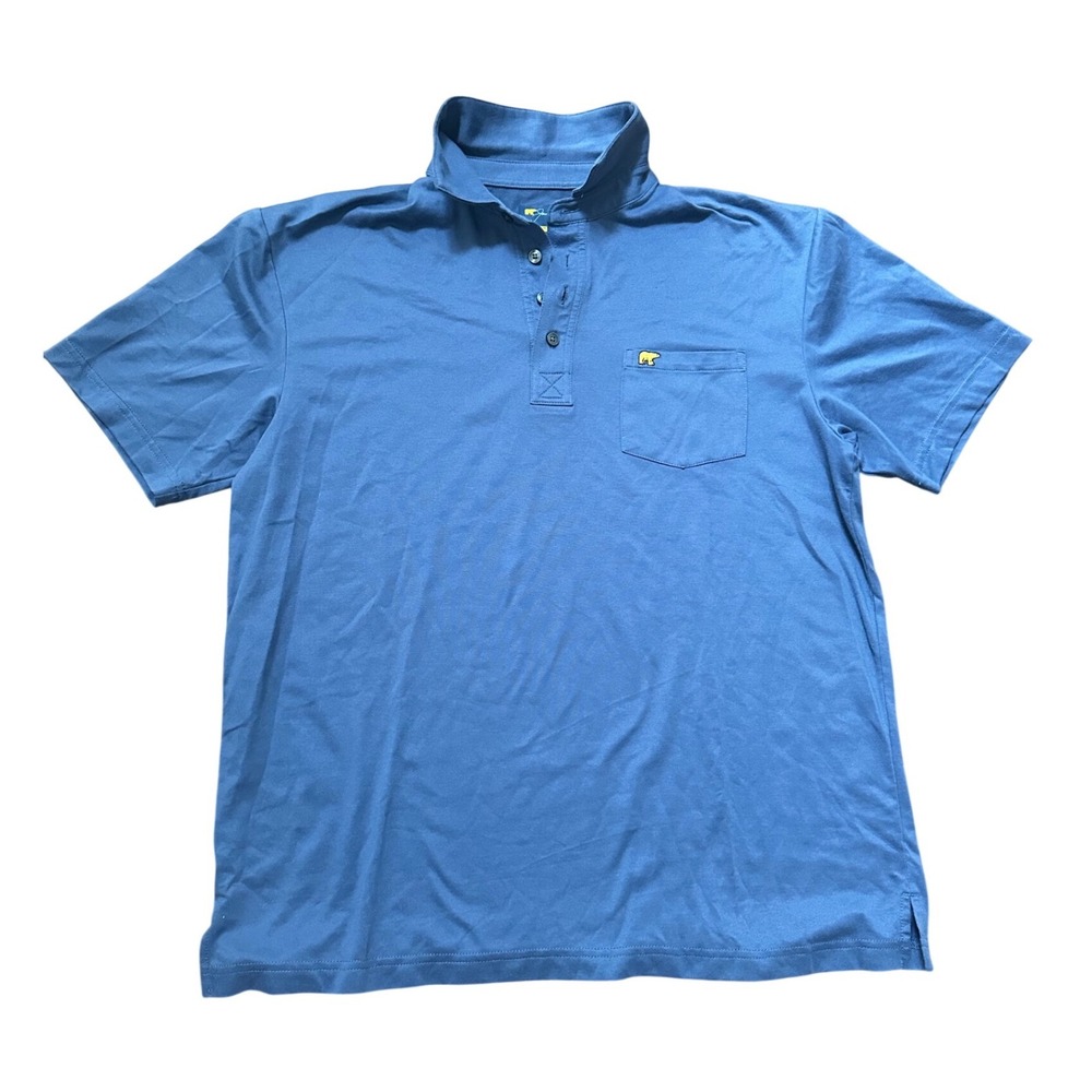 Jack Nicklaus Blue Heritage Polo Shirt Size Medium